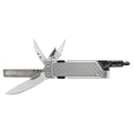 Gerber Gear Lockdown Driver 7-in-1 EDC Multitool 2.5" Plain Edge Blade, Scissors, Bit Driver Gifts for Men, Everyday Carry Gear and Survival Equipment Silver