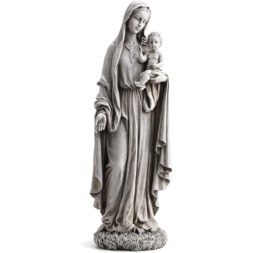 Avalon Gallery Marian Garden Collection Madonna with Child Statue (23-Inch)