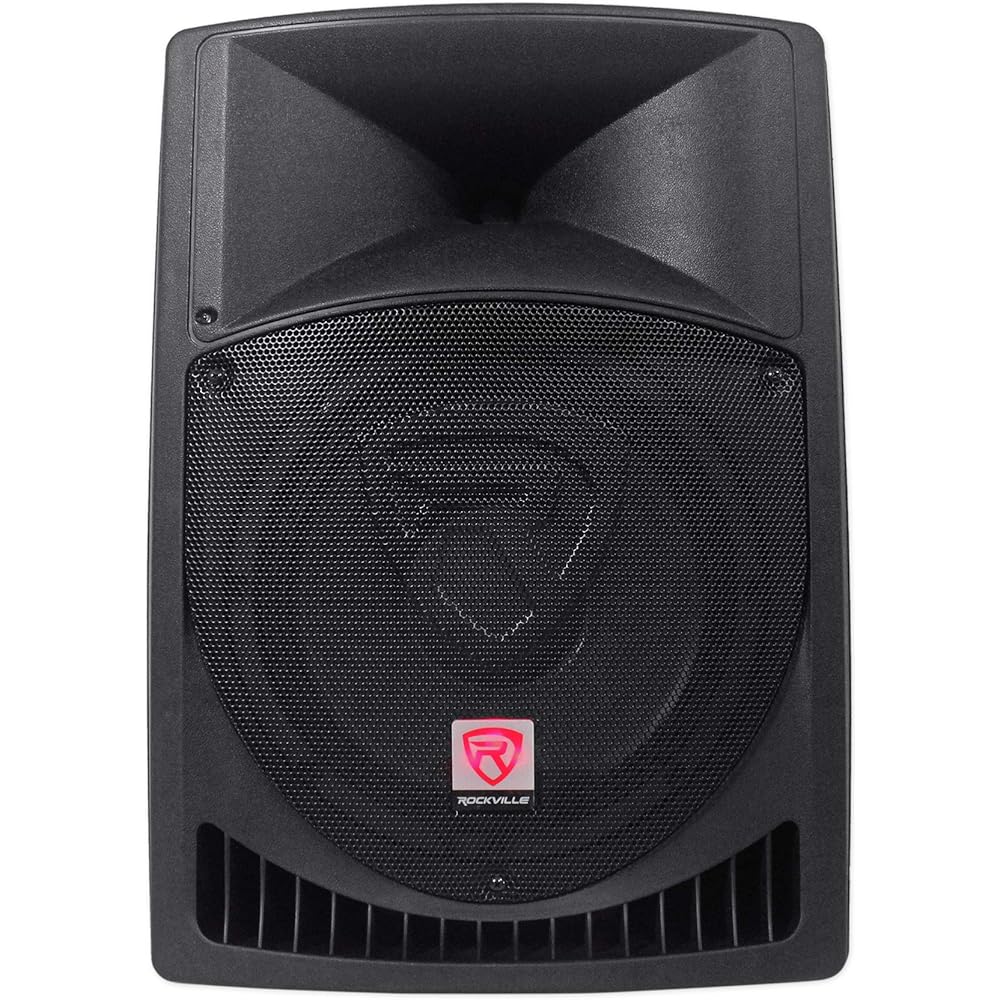 Rockville RPG12 12" 800W Powered 2-Way DJ PA Speaker, Bluetooth, Deep Bass, EQ Control, for Live Events and Parties