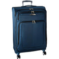 | Samsonite Solyte DLX Softside Expandable Luggage with Spinner Wheels, Mediterranean Blue, Checked-Medium 25-Inch | Suitcases