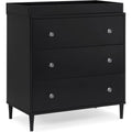 Bowie 3-Drawer Dresser with Changing Top (Black Ebony)