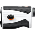 VISIOGEAR Golf Rangefinder with Slope, 1200 Yards Laser Range Finder for Golfer, 7X Magnification Range Finder Rechargeable Golf Accessories for Men, Flag Pole Locking Vibration, White &amp; Black