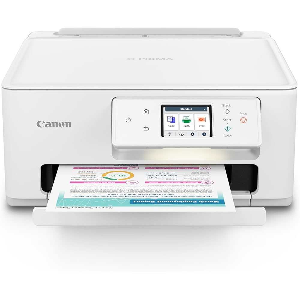Canon PIXMA TS7720 Wireless Home All-in-One Inkjet Printer
