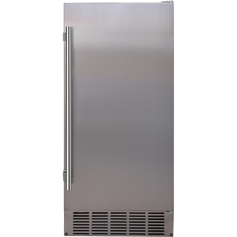 EdgeStar IB250SS 15-Inch Built-In 25 lbs Daily Ice Maker