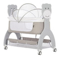 Dream On Me Cub Portable Rolling Baby Bassinet (Grey)