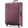 | Samsonite Ascella X Softside Expandable Luggage with Spinner Wheels, Plum, Checked-Large 29-Inch | Suitcases