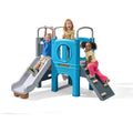 Step2 Scout &amp; Slide Climber, Kids Outdoor Playset, Backyard Playground Set, Slide, Climbing Wall, Tunnel, Outside Vintage Style Jungle Gym, for Toddlers 2-6 Years Old