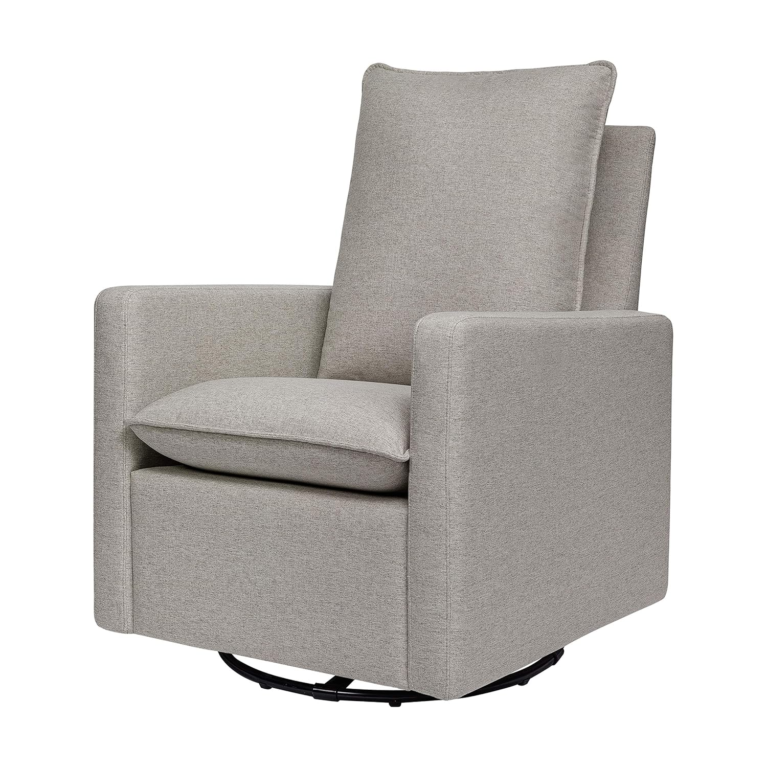 Babyletto Cali Pillowback Swivel Glider (Performance Grey Eco-Weave)