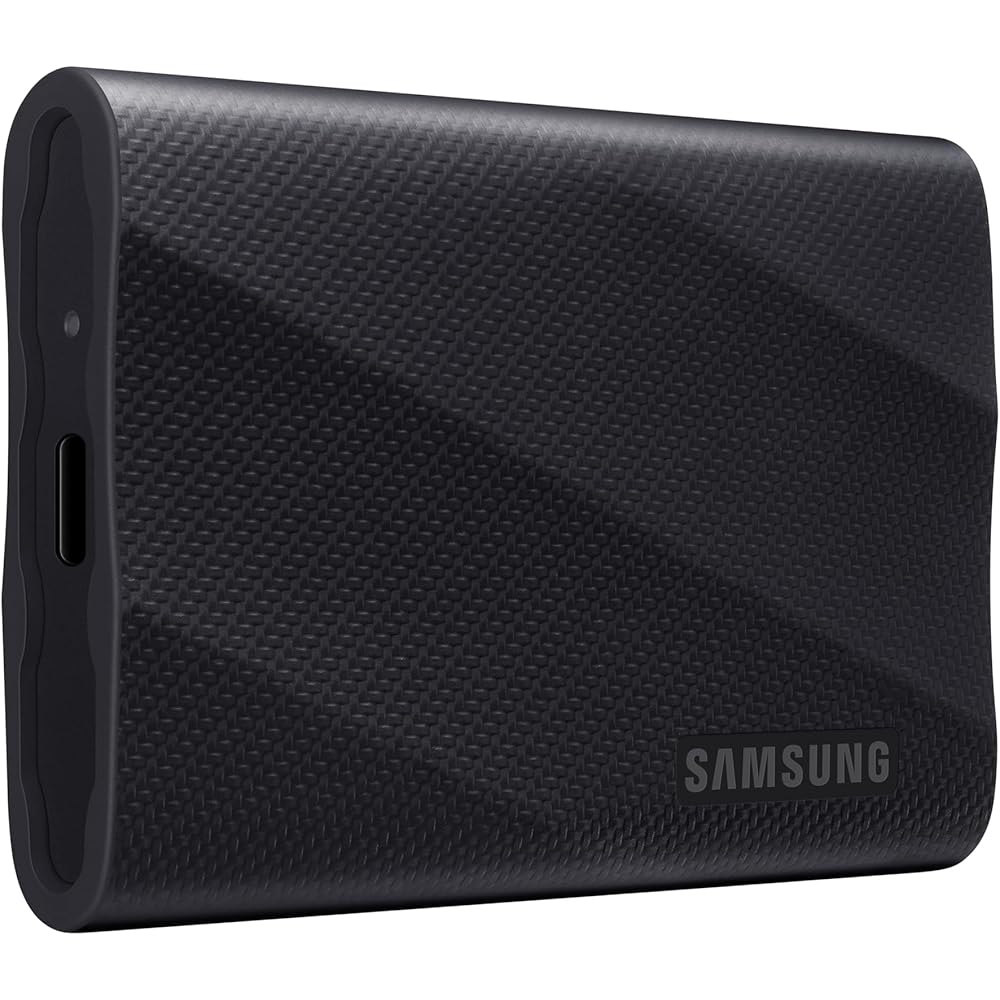 SAMSUNG T9 Portable SSD 2TB, USB 3.2 Gen 2x2 External Solid State Drive, Seq. Read Speeds Up to 2,000MB/s for Gaming, Students and Professionals, MU-PG2T0B/AM, Black