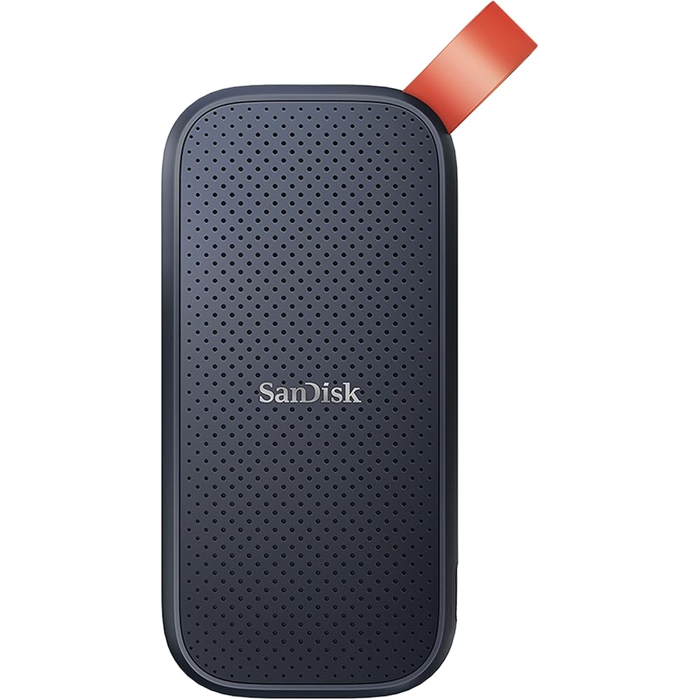 SanDisk 2TB Portable SSD Up to 800MB/s, USB-C, USB 3.2 Gen 2, Updated Firmware External Solid State Drive SDSSDE30-2T00-G26