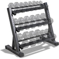 Marcy 3-Tier Dumbbell Rack Multilevel Weight Storage Organizer for Home Gym DBR-86