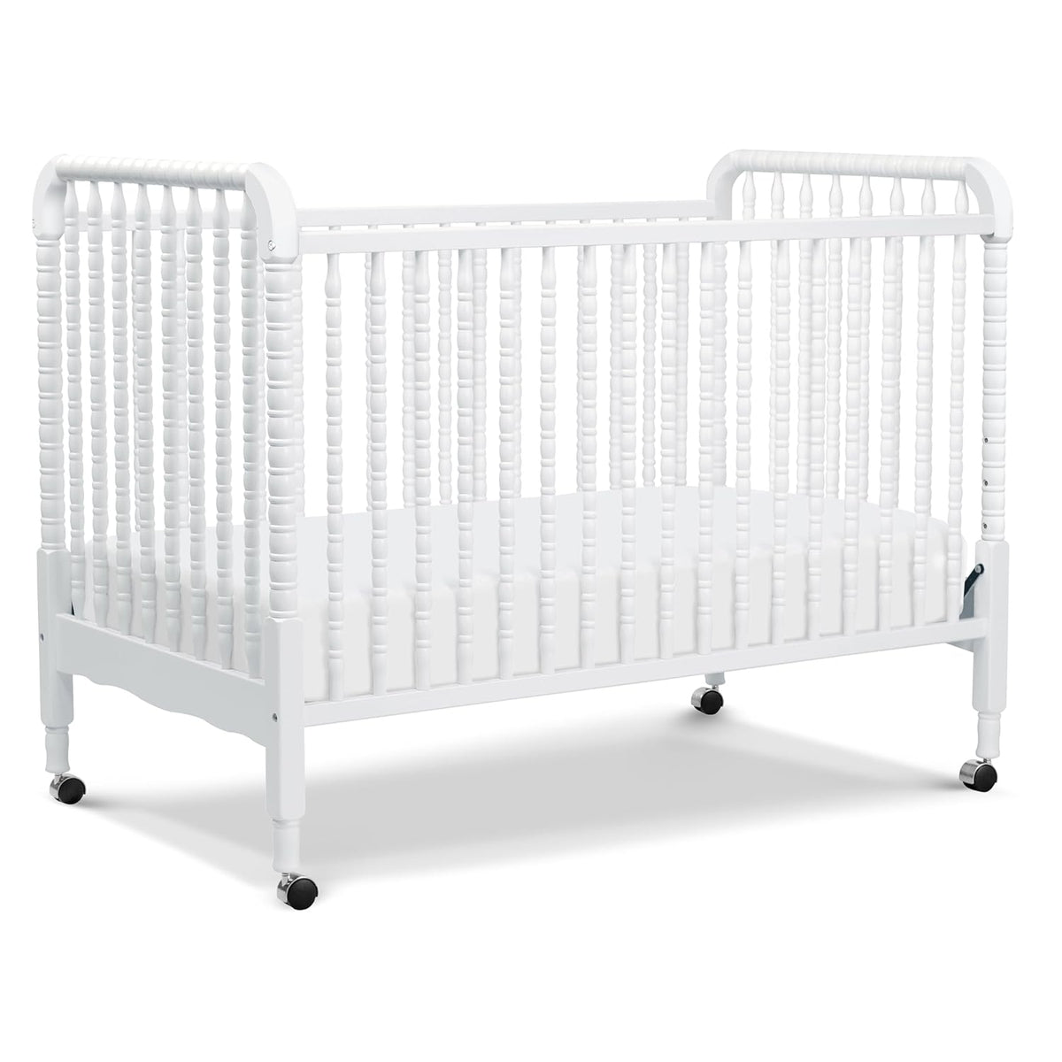DaVinci Jenny Lind 3-in-1 Convertible Portable Crib (White)