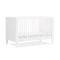 Delta Children Ollie 4-in-1 Convertible Baby Crib (Bianca White)