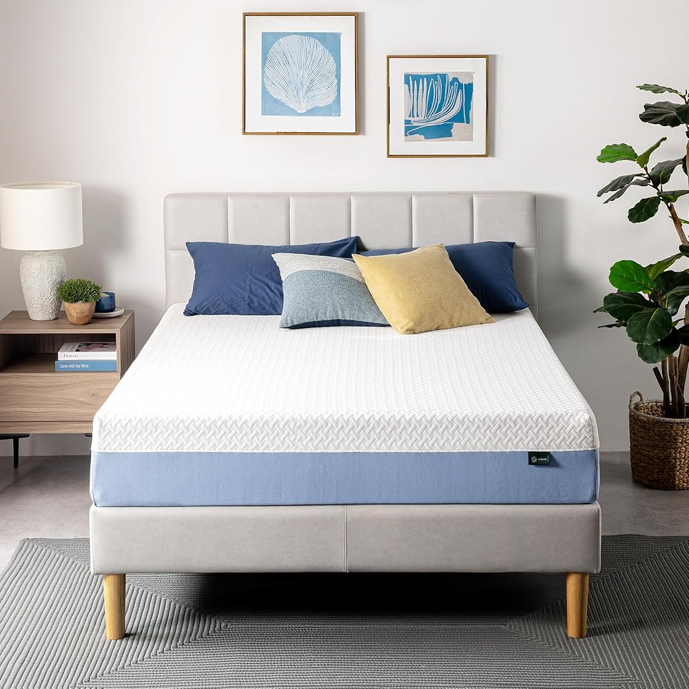 ZINUS 10-Inch Queen Cooling Essential Memory Foam Mattress