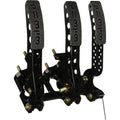 Wilwood Forward Floor Mount Aluminum 3-Pedal Assembly (Black)
