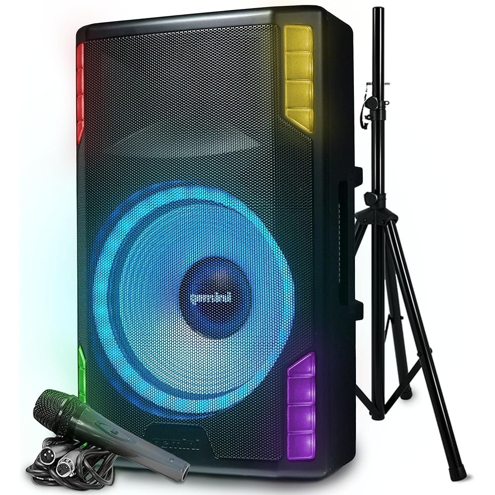 Gemini Sound GSP-L5500PK 15-Inch 2200W Bluetooth PA Speaker System