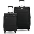 | Samsonite Aspire DLX Softside Expandable Luggage with Spinner Wheels, Blue Depth, Carry-On 20-Inch | Luggage Sets