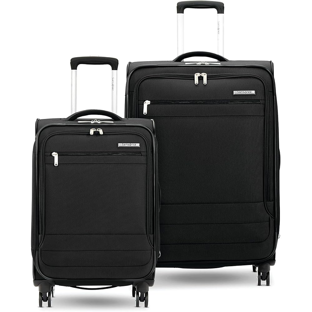| Samsonite Aspire DLX Softside Expandable Luggage with Spinner Wheels, Blue Depth, Carry-On 20-Inch | Luggage Sets