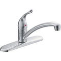 Moen Chateau Chrome One-Handle Low-Arc Kitchen Faucet (7425)