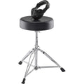 Alesis Drum Essentials Bundle – Complete Electric Drum Set Accessory Pack including A Drum Throne and On-Ear Headphones