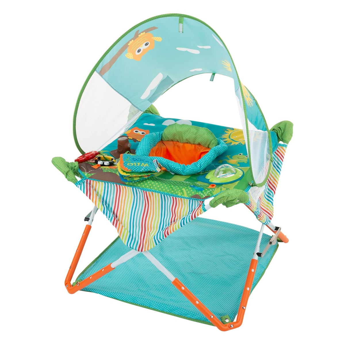 Bright Starts Pop 'N Jump SE Portable Baby Activity Center (Sweets)