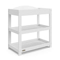 Graco Customizable Modern Wooden Changing Table (White)