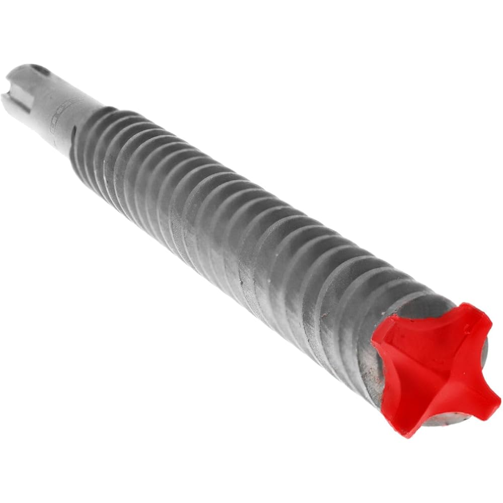 1-1/8x21-Inch SDS-Max 4-Cutter Carbide Drill Bit