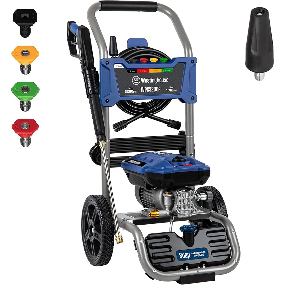 WPX3200e 3200 PSI 1.76 GPM Electric Pressure Washer
