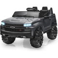 Jojoka Licensed Chevrolet Silverado 24V 2-Seater Kids Ride-On Truck (Gray)