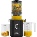 Omega Cold Press Juicer Time Saving Series Slow Masticating for Batch Juicing Vegetable and Fruit Juice Extractor with Extra Large Hopper for Less Prep, 150-Watts, Black