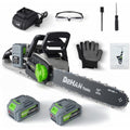 DEHANTOOLS 16-Inch 21V Brushless Battery-Powered Chainsaw Kit