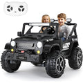 FUNTOK 24V 2-Seater Kids Ride-On Truck with Cargo Bed