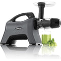 Omega Celery Juicer and Nutrition System Masticating Juicer, Cold Press Juicer Machine For Celery with Adjustable Dial, 200-Watt, Silver