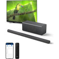 PHILIPS B6309 2.1 Channel Soundbar with Wireless Subwoofer,3D Surround Sound with DTS Virtual:X &amp; Dolby Atmos,Easy Setup with Roku TV Ready™,APP or Remote Control,HDMI eARC,Slim Design,Dark Grey