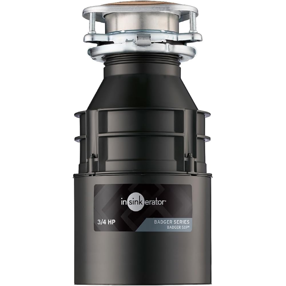 InSinkErator Badger 5XP 3/4 HP Continuous Feed Garbage Disposal