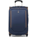 | Travelpro Crew Classic Lightweight Softside Expandable Carry on Luggage, 2 Wheel Upright Rollaboard Suitcase, Men and Women, Carry On 22-Inch, Patriot Blue | Carry-Ons