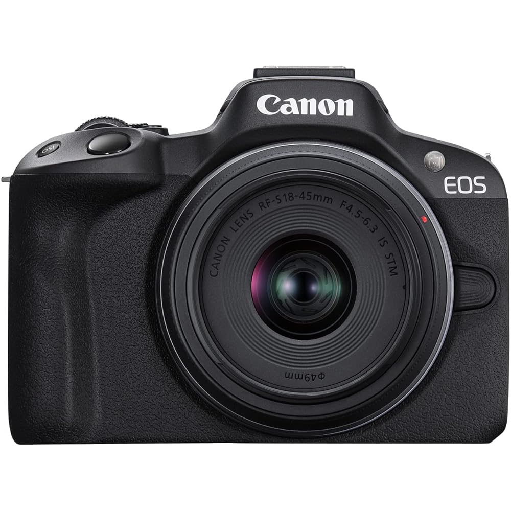 Canon EOS R50 Mirrorless Vlogging Camera Kit with 18-45mm Lens
