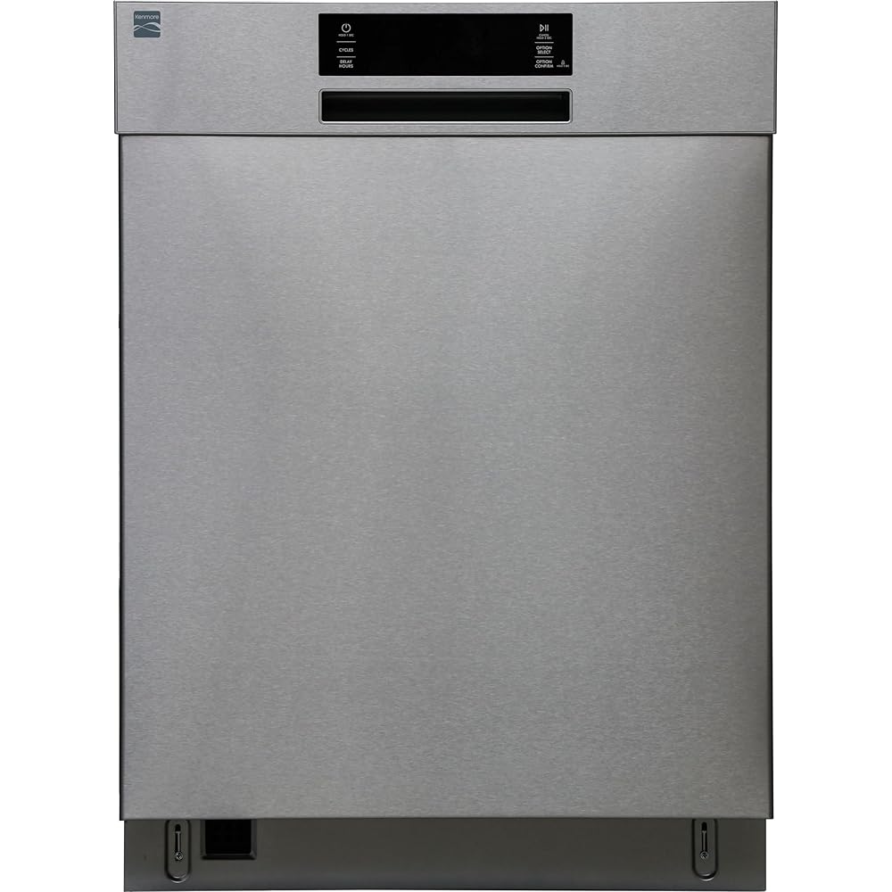 Kenmore 24-Inch Built-In Stainless Steel Tub Dishwasher