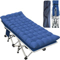 Getovin Heavy-Duty Double Layer Oxford Cot with Thick Pad