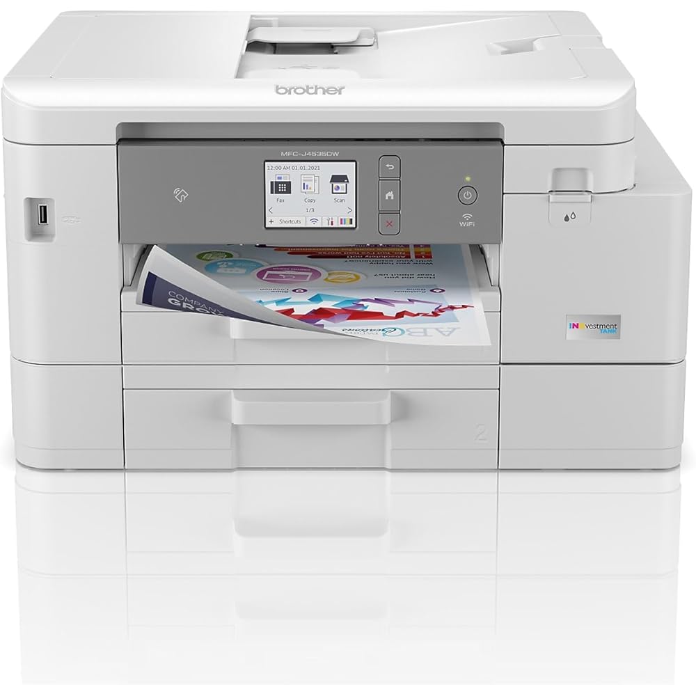 Brother MFC-J4535DW INKvestmentTank All-in-One Color Inkjet Printer