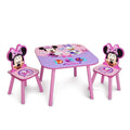 Delta Children Disney Minnie Mouse 3-Piece Kids Table and Chair Set