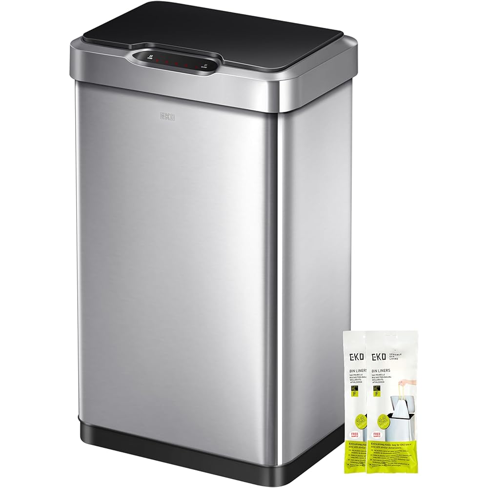 Mirage-T 50-Liter Touchless Motion Sensor Trash Can