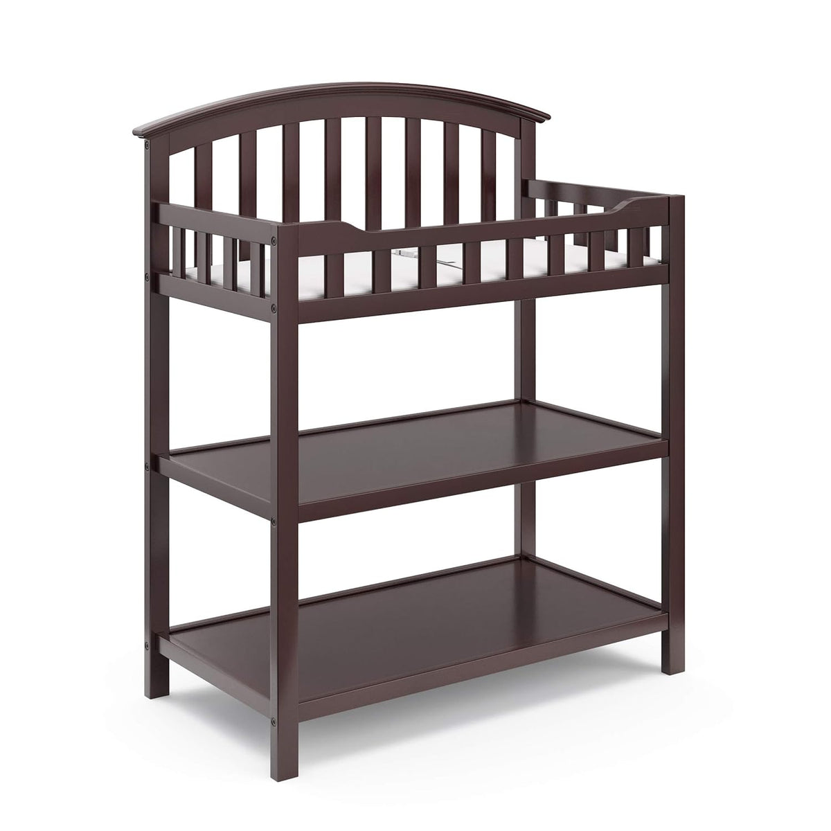 Graco Convertible Espresso Changing Table with Removable Pad