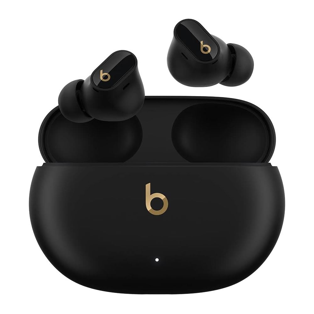 Beats Studio Buds + True Wireless Noise Cancelling Earbuds Black/Gold (Renewed)