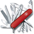 Victorinox Handyman Swiss Army Knife, 24 Functions, Swiss Made Pocket Knife with Large Blade, Screwdriver, Chisel and Pliers Red