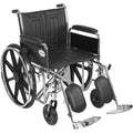 Drive Medical Sentra EC Heavy-Duty Bariatric Transport Wheelchair