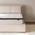 Signature Design by Ashley King Size Chime 12 Inch Medium Firm Hybrid Mattress with Cooling Gel Memory Foam for Pressure Relief