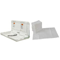 ECR4Kids Wall-Mounted Fold-Down Baby Changing Station with 500-Pack Liners
