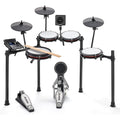 Alesis Nitro Max Kit and Amp Electric Drum Set with 10" Dual Zone Snare, Bluetooth, USB MIDI, and 70W Rack-Mountable Drum Amplifier