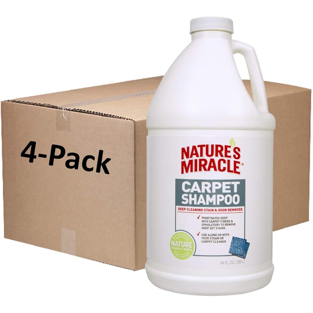 Nature's Miracle Carpet Shampoo, Deep-Cleaning Stain and Odor Remover